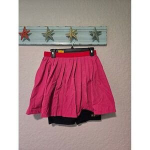 Kkco Pink Pleated Skort